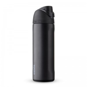 Black Owala 24oz FreeSip® Stainless Steel Water Bottle | EHX6654OZ