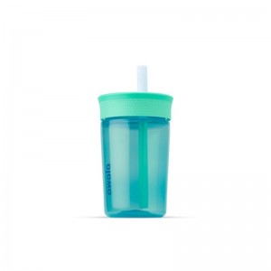 Blue Owala 15oz Kids Tumbler Plastic Water Bottle | FLF7422GK