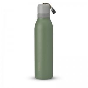 Green Owala 24oz FreeSip® Twist Stainless Steel Water Bottle | UAH1695GN