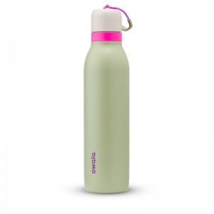 Green Owala 24oz FreeSip® Twist Stainless Steel Water Bottle | WVX9426GJ