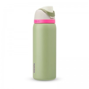 Green Owala 32oz FreeSip® Stainless Steel Water Bottle | HMH7199QS