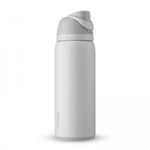 Grey Owala 32oz FreeSip® Stainless Steel Water Bottle | AYW4974CX