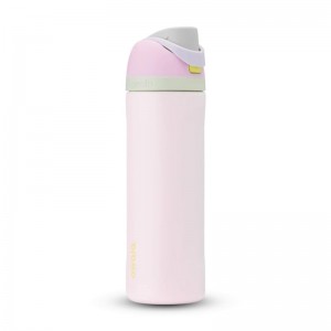 Pink Owala 24oz FreeSip® Stainless Steel Water Bottle | JOC987PZ