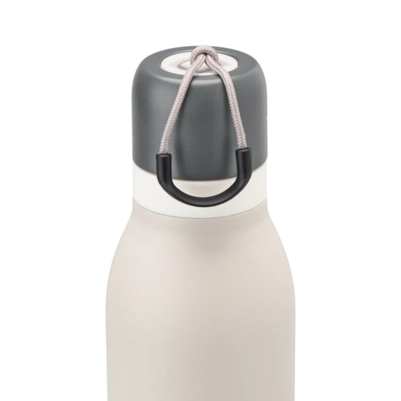 Beige Owala 18oz FreeSip® Twist Stainless Steel Water Bottle | JSU249MG