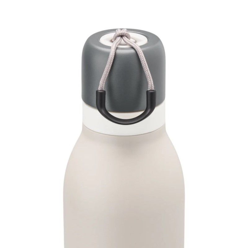 Beige Owala 24oz FreeSip® Twist Stainless Steel Water Bottle | KET426EX