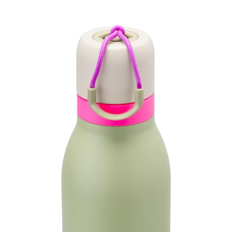 Green Owala 18oz FreeSip® Twist Stainless Steel Water Bottle | ZYI7681WL