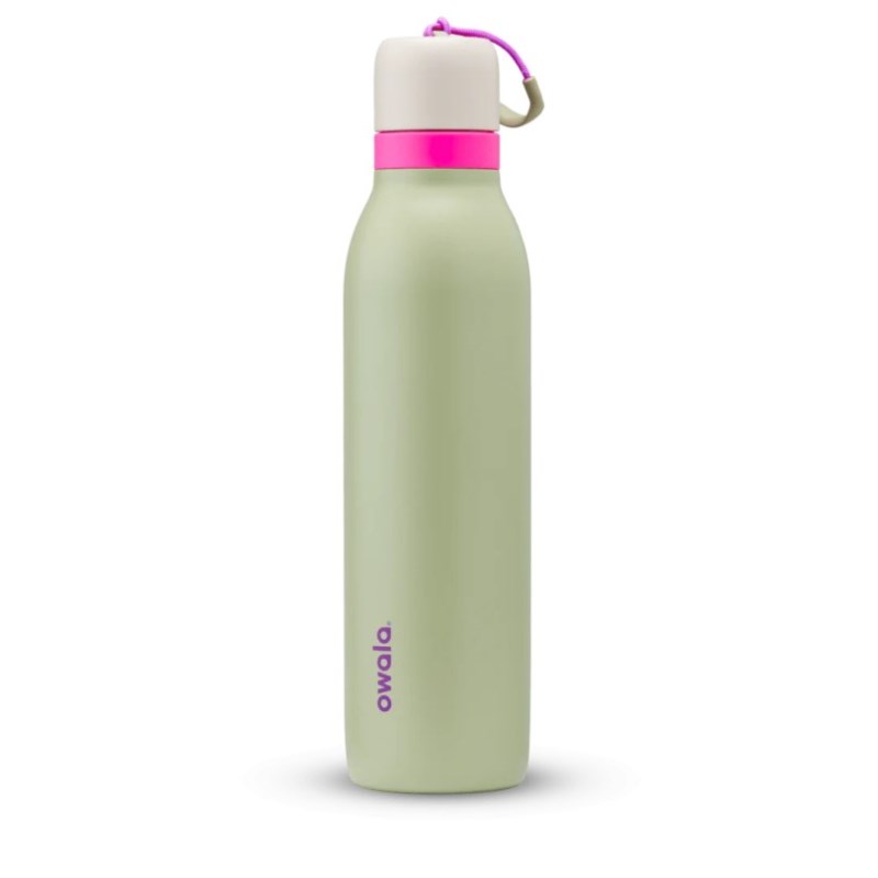 Green Owala 24oz FreeSip® Twist Stainless Steel Water Bottle | WVX9426GJ