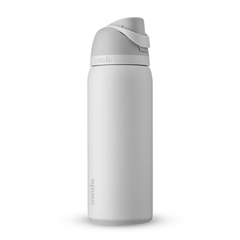 Grey Owala 32oz FreeSip® Stainless Steel Water Bottle | AYW4974CX