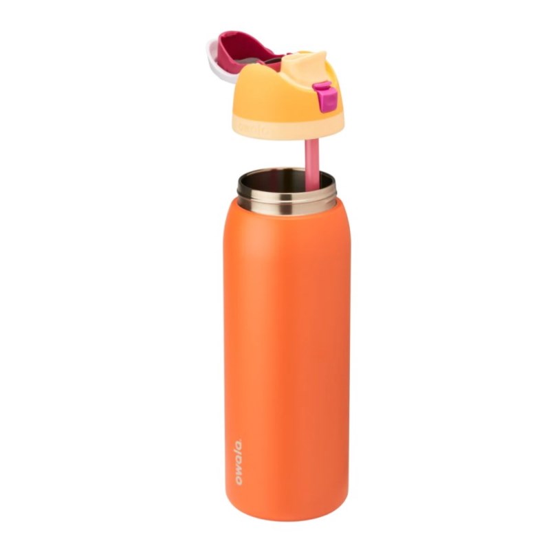 Orange Owala 40oz FreeSip® Stainless Steel Water Bottle | JGF5978MX