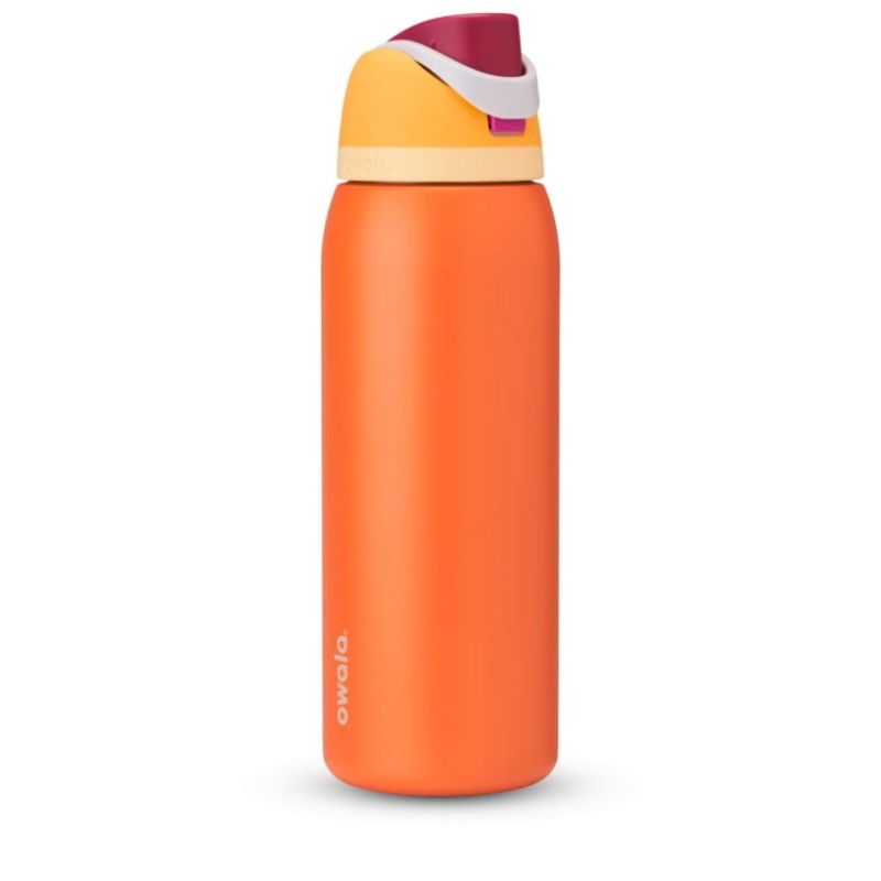 Orange Owala 40oz FreeSip® Stainless Steel Water Bottle | JGF5978MX