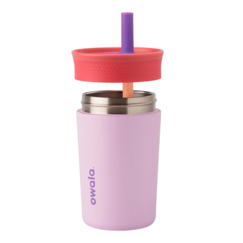 Purple Owala 12oz Kids Tumbler Stainless Steel Water Bottle | MQY5988UC