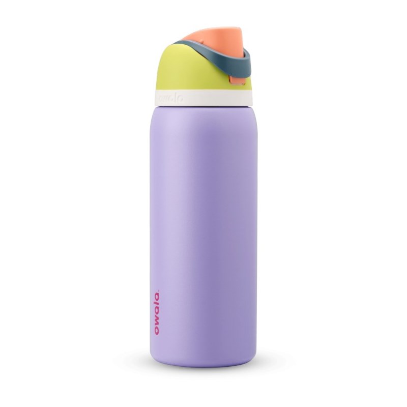 Purple Owala 32oz FreeSip® Stainless Steel Water Bottle | ZXW10084MY