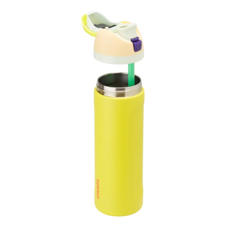 Yellow Owala 24oz FreeSip® Stainless Steel Water Bottle | EJJ3581NL