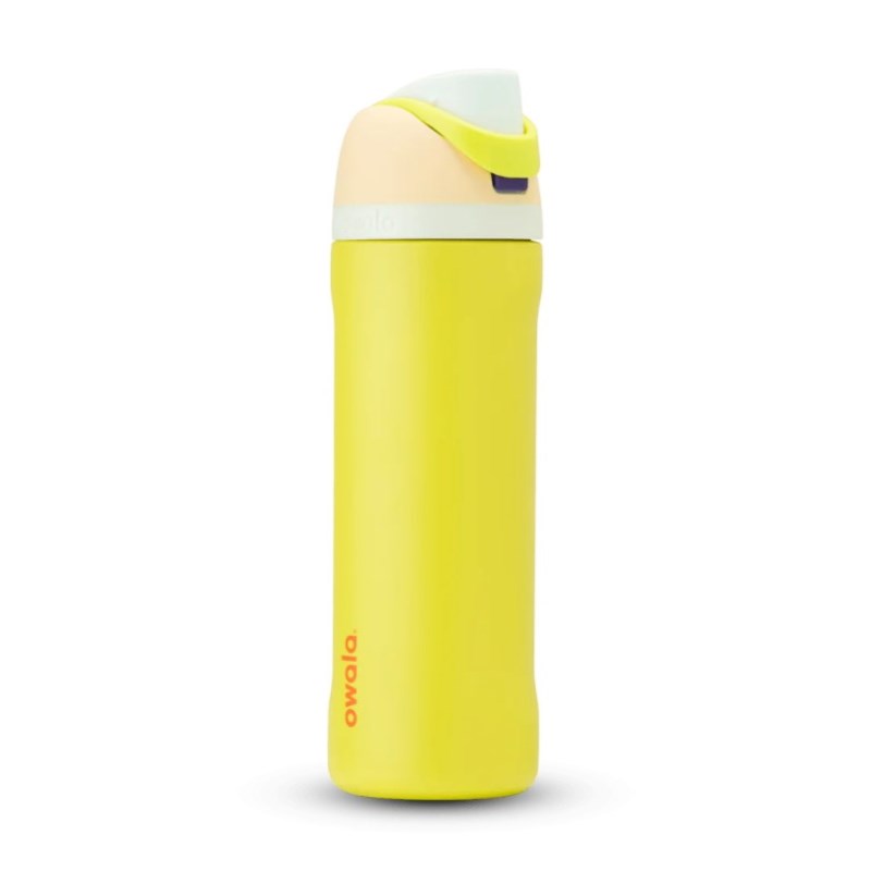 Yellow Owala 24oz FreeSip® Stainless Steel Water Bottle | EJJ3581NL