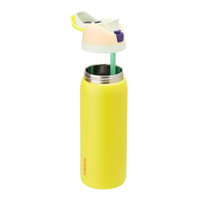 Yellow Owala 32oz FreeSip® Stainless Steel Water Bottle | GGE2363DK